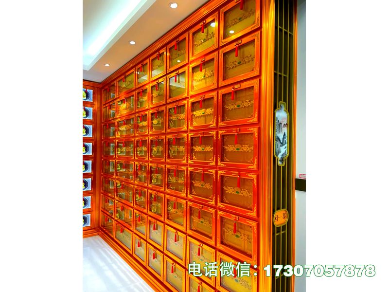 府谷县灵骨盒柜架