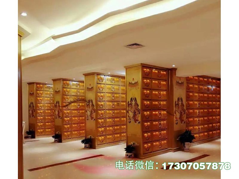 滴道寺庙骨灰架