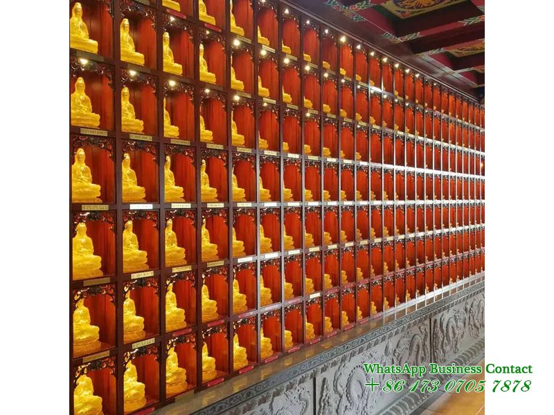 饶平县寺庙万佛墙图