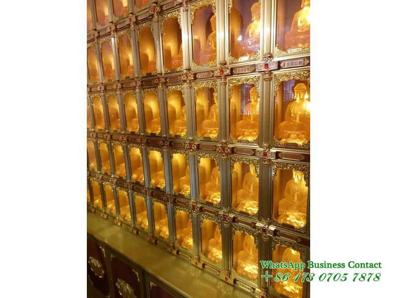 饶平县万佛墙供佛